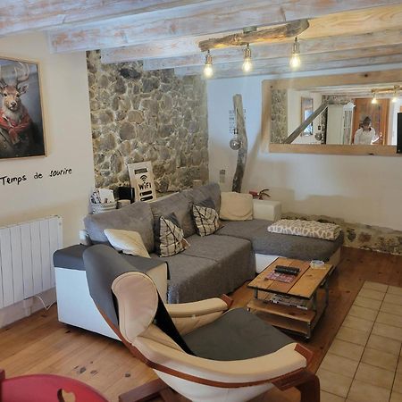 Paisible Maison Dans Les Pyrenees Fontpédrouse Extérieur photo