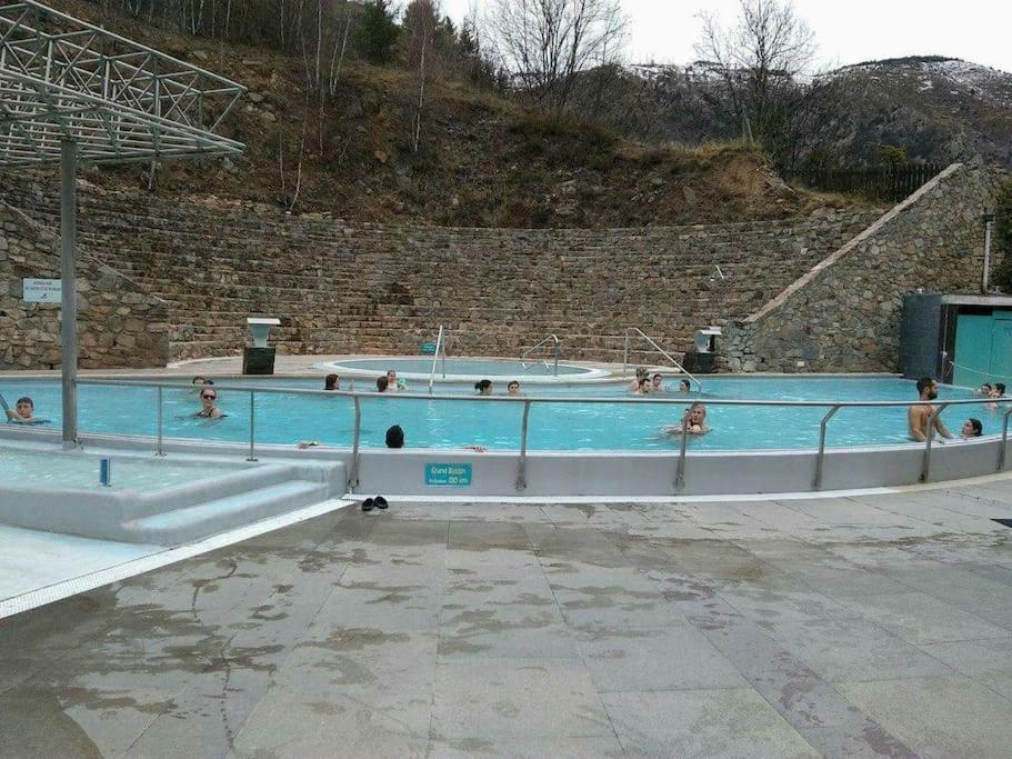 Paisible Maison Dans Les Pyrenees Fontpédrouse Extérieur photo